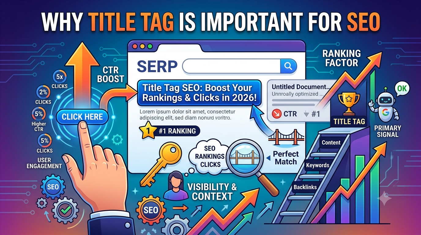 Example of a title tag shown in Google search results